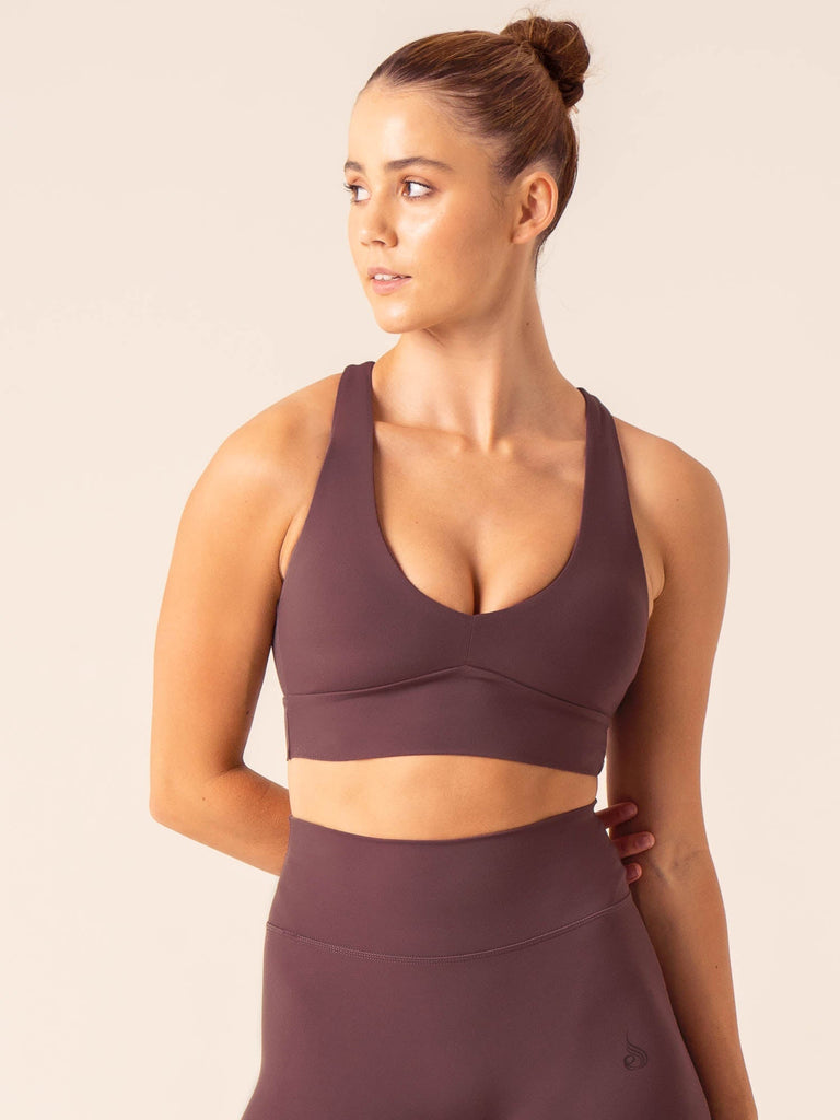 NKD Embody Sports Bra Plum Ryderwear
