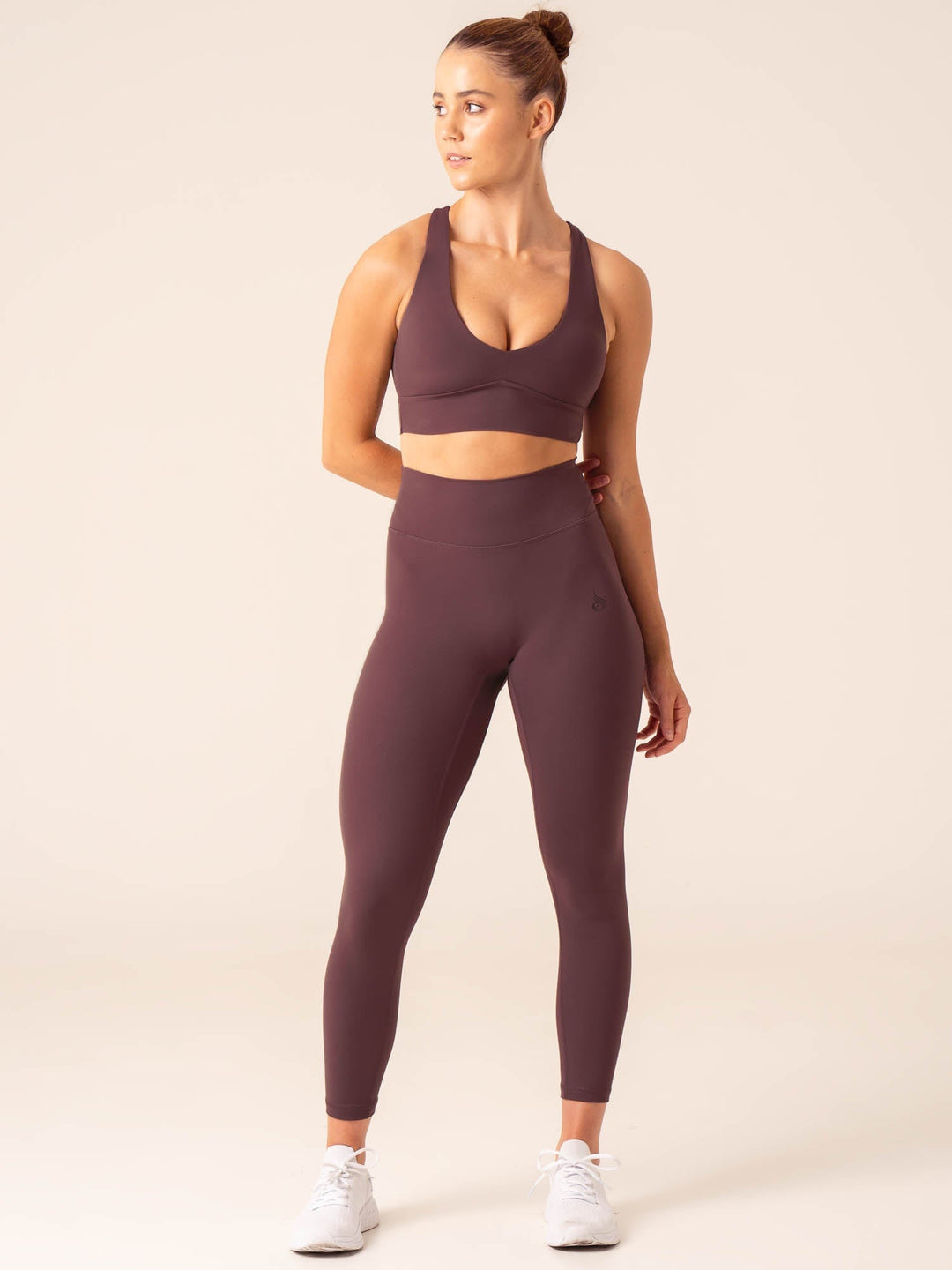 NKD Embody Sports Bra - Plum Clothing Ryderwear