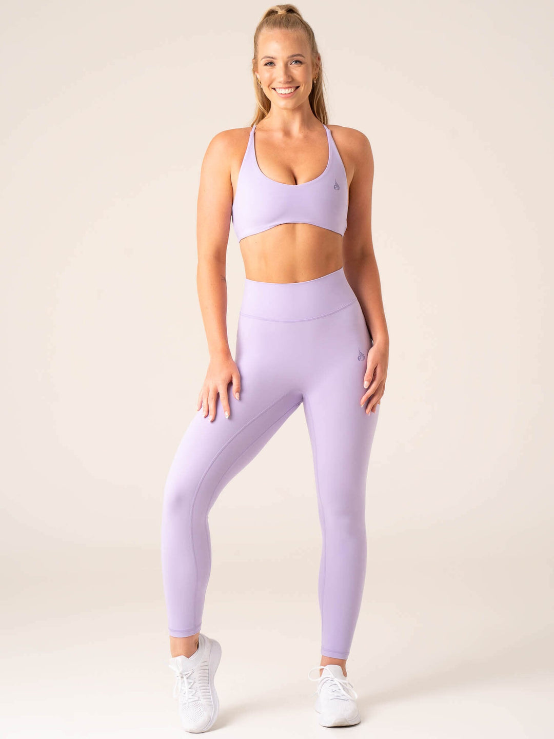 NKD Embody Sports Crop - Lavender Clothing Ryderwear 