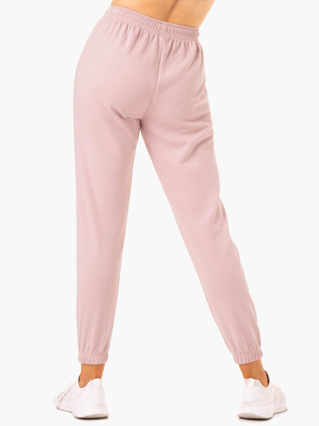 Off-Duty Fleece Track Pants - Rose Marl Clothing Ryderwear 