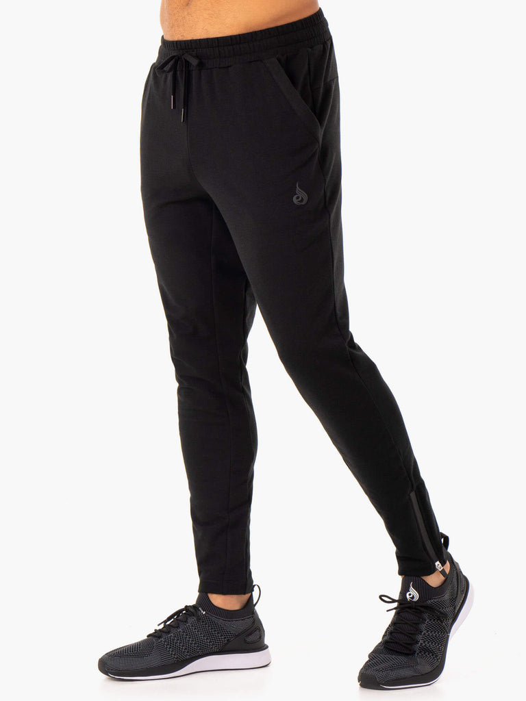 Optimal Gym Track Pant - Black - Ryderwear