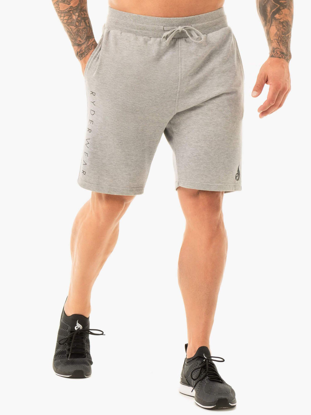 Original Track Shorts - Grey Marl Clothing Ryderwear 