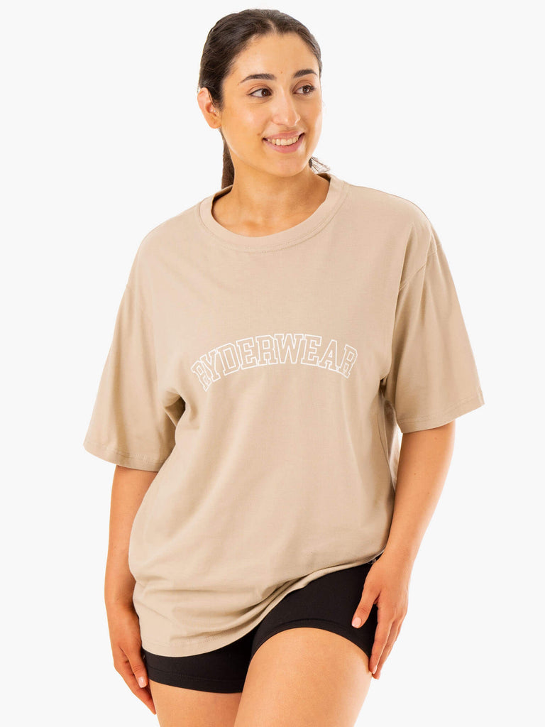 Oversized T-Shirt - Sandstone - Ryderwear