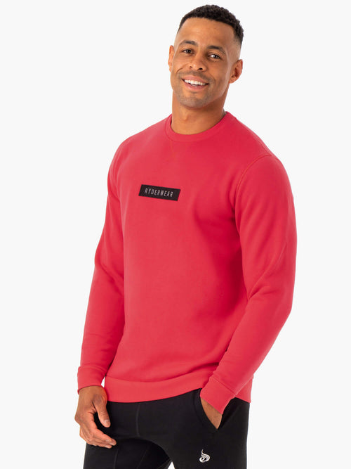 Recharge Pullover Red blue
