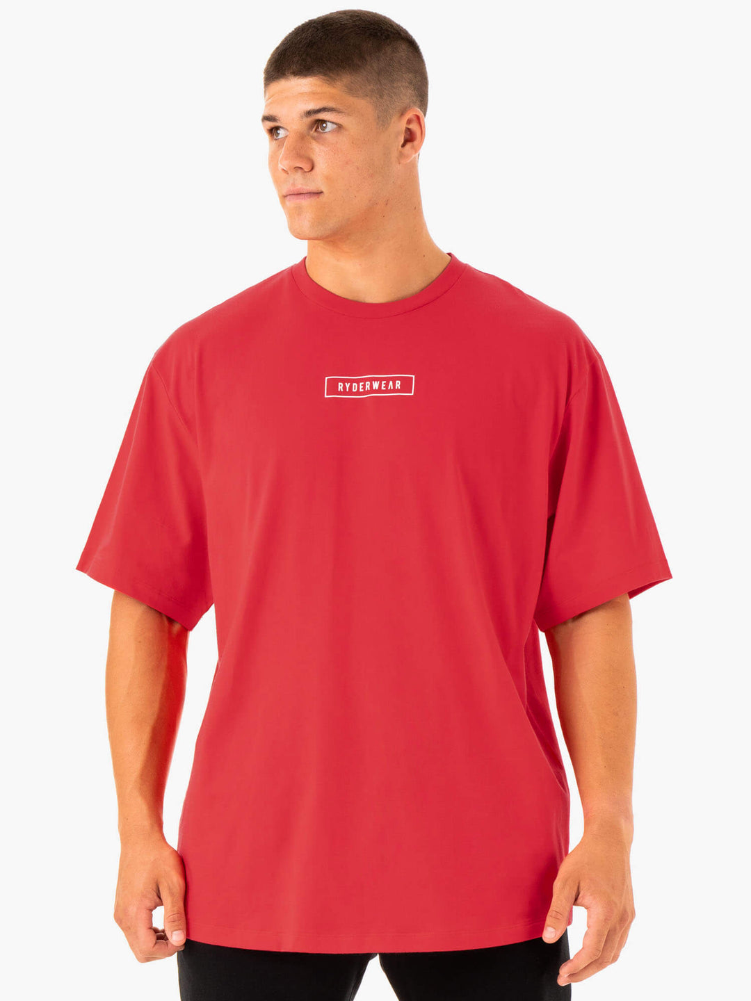 Recharge T-Shirt - Red Clothing Ryderwear 