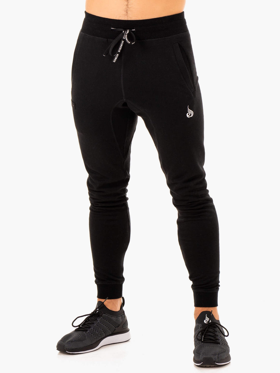 Recharge Tapered Track Pant - Black - Ryderwear