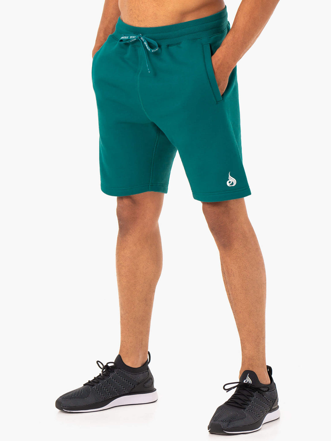 Recharge Track Short - Teal Clothing Ryderwear 