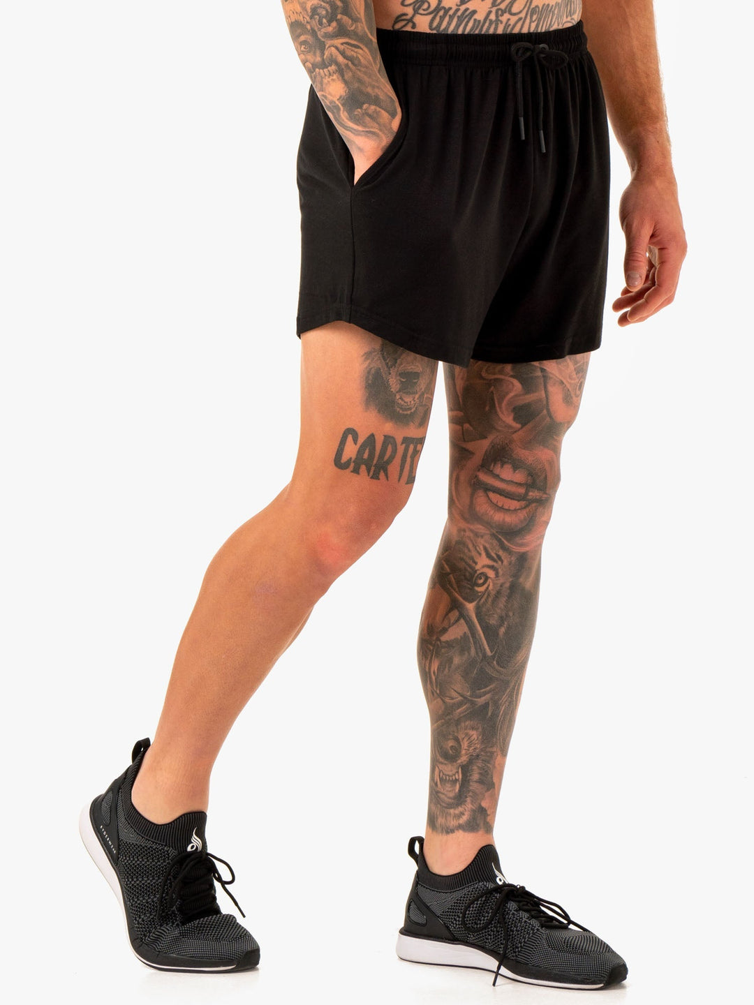Restore Arnie Shorts - Black Clothing Ryderwear 