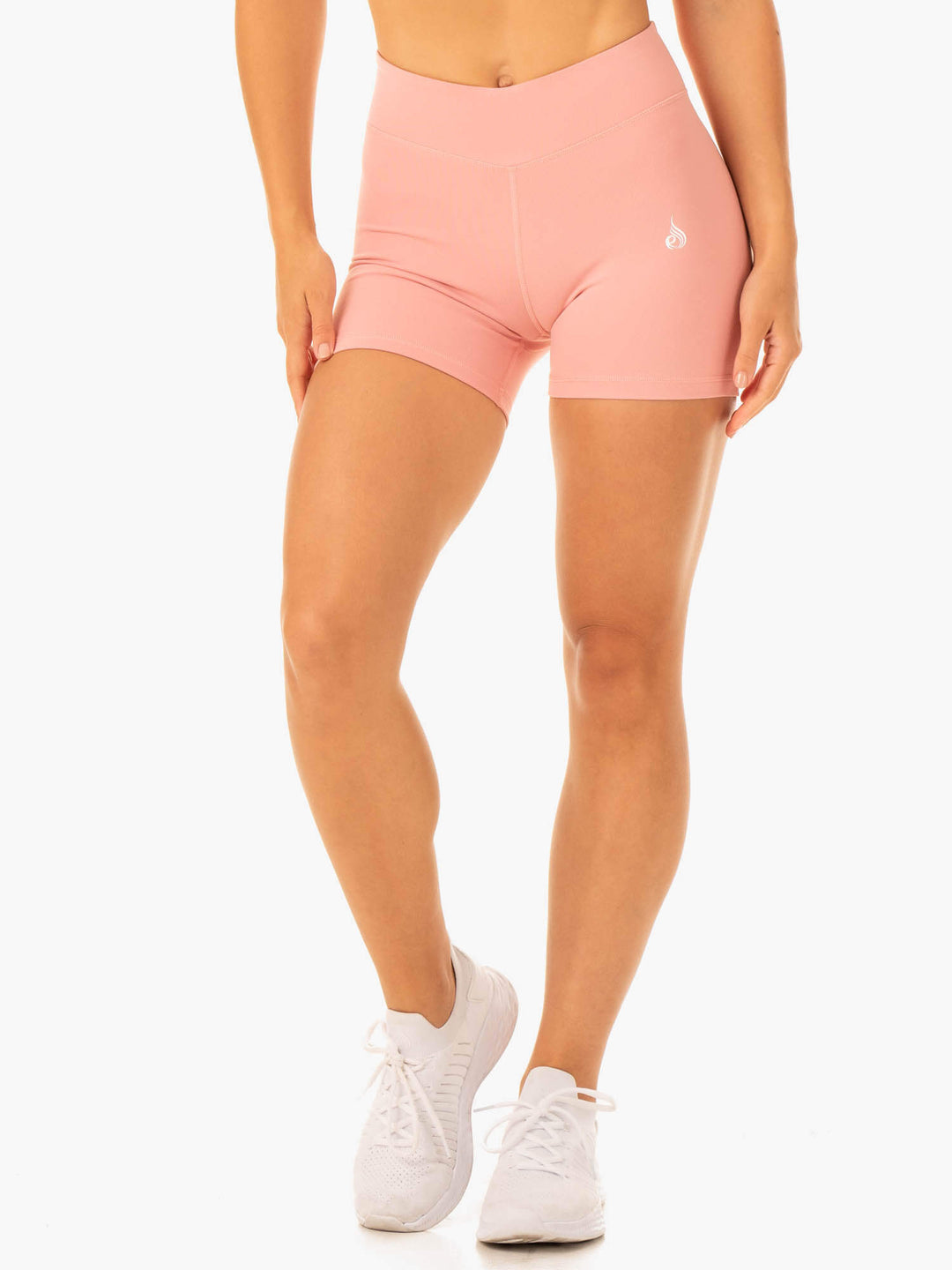 Revival Scrunch Bum Shorts - Pink Clothing Ryderwear 