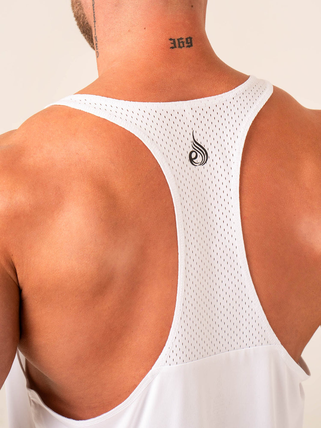 Ryder T-Back Men - White Clothing Ryderwear