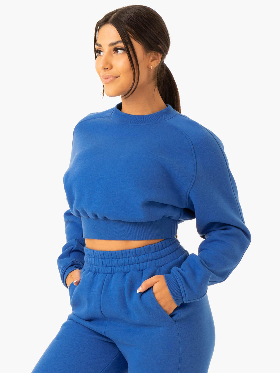 Sideline Sweater - Cobalt Blue Clothing Ryderwear 
