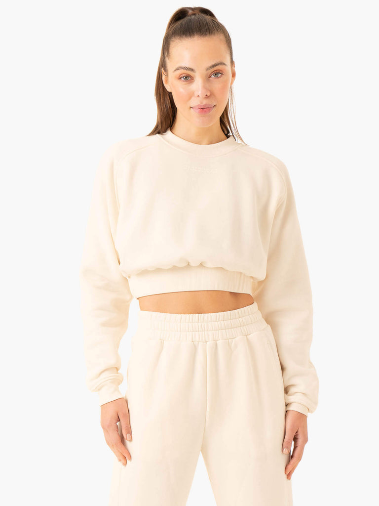 Sideline Sweater - Vanilla - Ryderwear