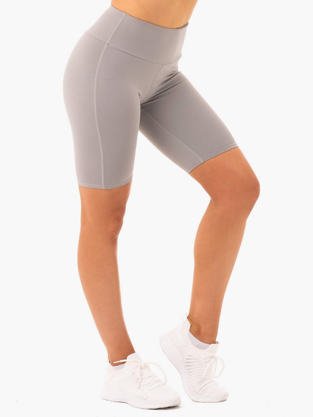 Staples Bike Shorts - Grey Clothing Ryderwear 