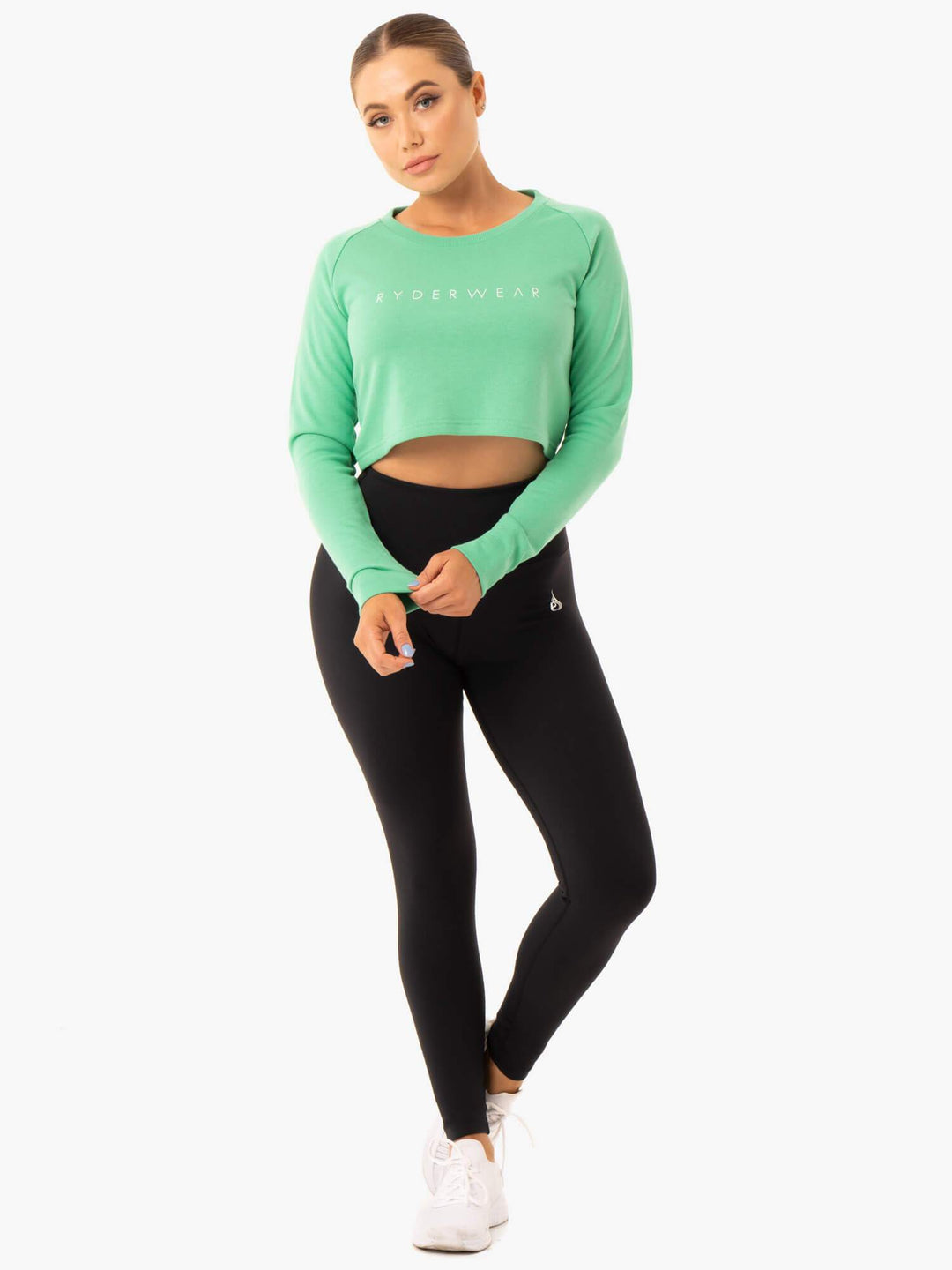 Staples Cropped Sweater - Neomint Clothing Ryderwear 