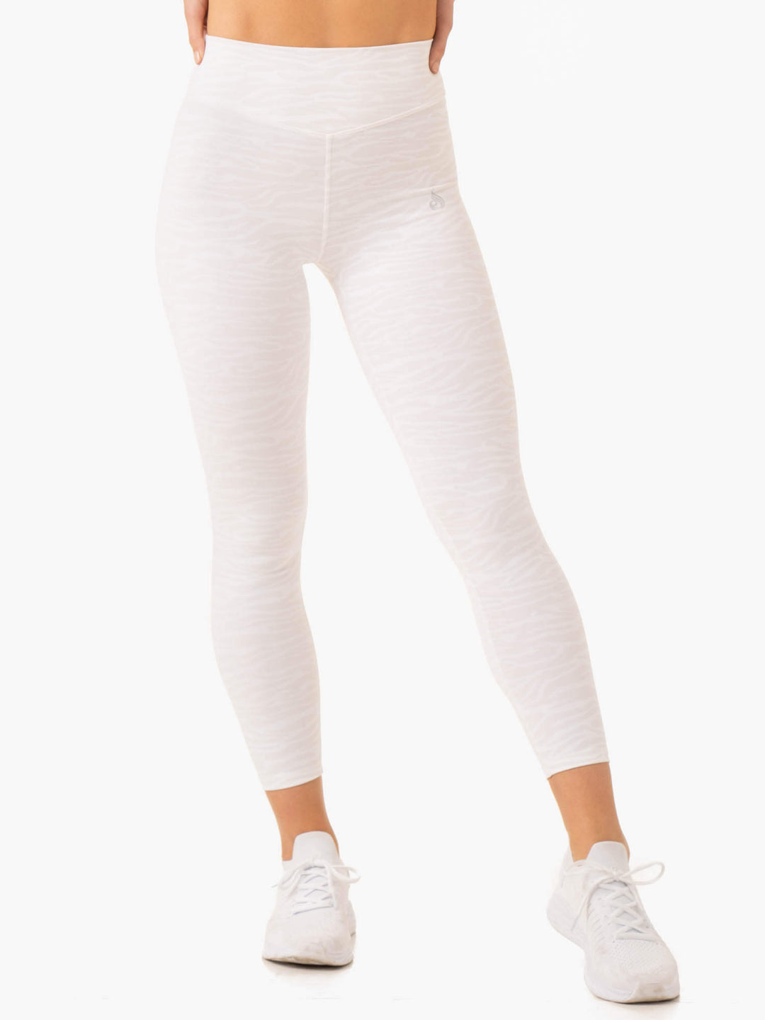 Transform High Waisted Leggings - White Zebra Clothing Ryderwear 