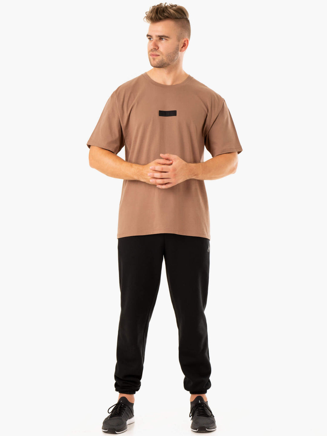 Unisex Oversized T-Shirt - Mocha Clothing Ryderwear 