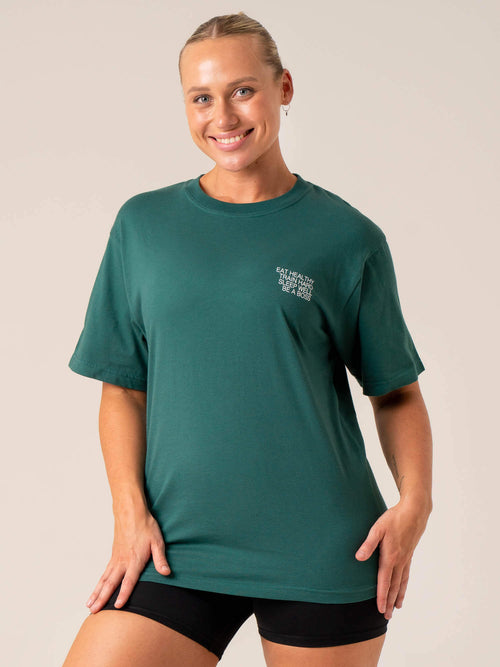 Wellness T-Shirt Forest Green